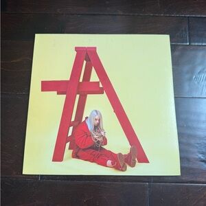 Red and Yellow Album Cover Art